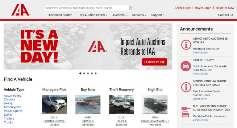 Impact Auto Auctions rebrands to IAA | Auto Remarketing Auto