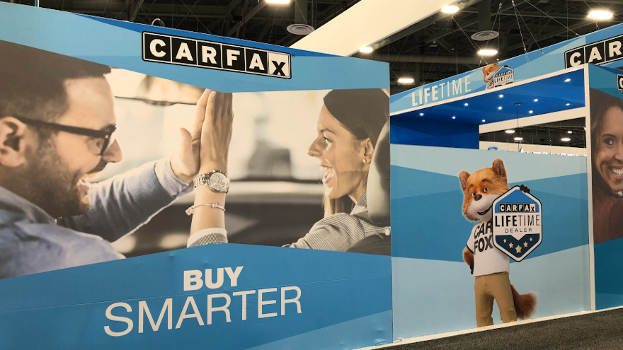 Carfax booth at NADA 2022