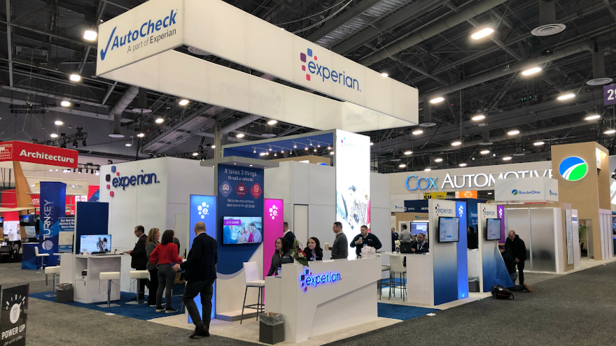 Experian booth at NADA Show 2022