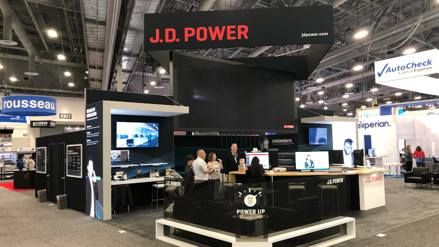 JD Power booth at NADA 2022