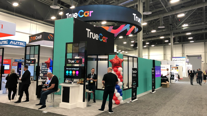 TrueCar booth at NADA Show 2022